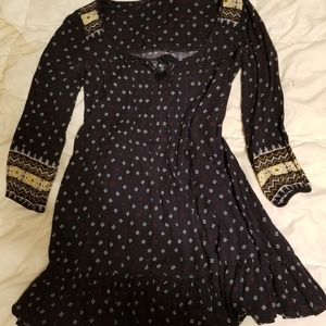 American Eagle Outfitters dress xs boho hippie EUC